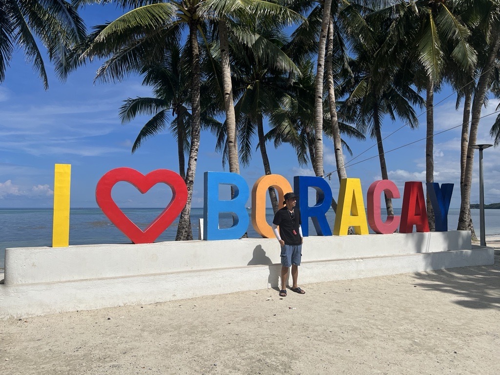 I Love Boracay at Bulabog Beach