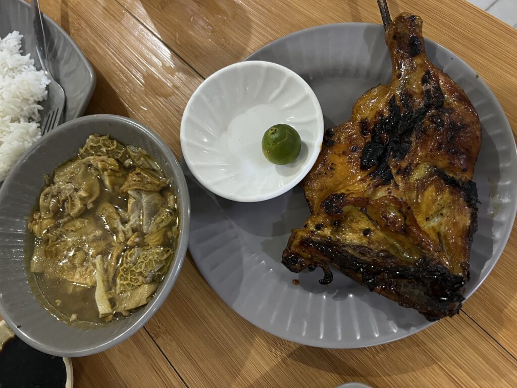 Inasal Chicken in Kors Boracay